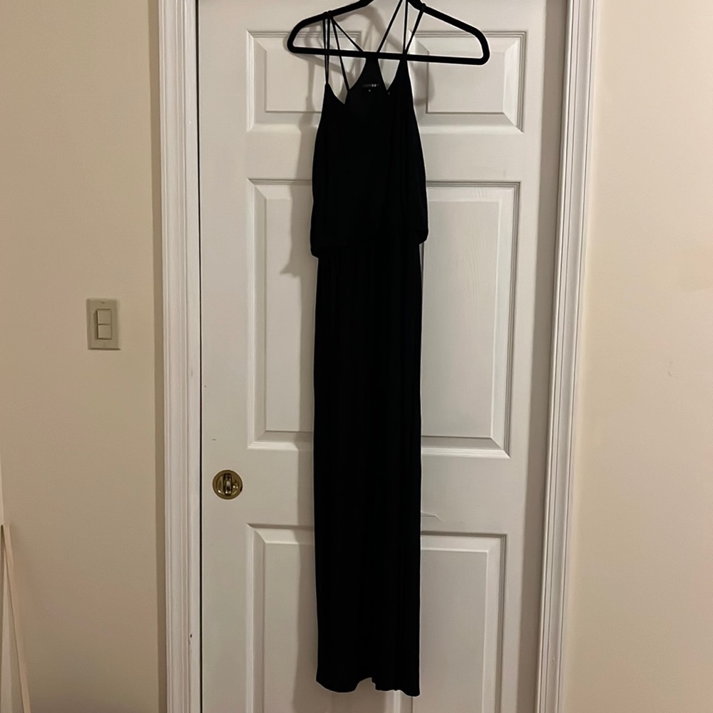 Papermoon black maxi dress